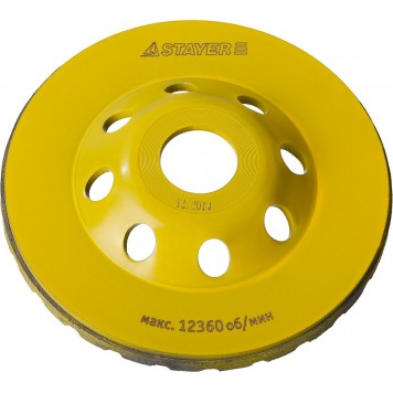 33380-115 | Чашка алмазная сегментированная, высота 22,2мм, 115мм, STAYER PROFESSIONAL-4