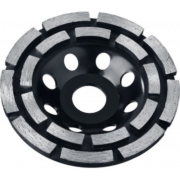 33381-115 | Чашка алмазная сегментная двухрядная, высота 22,2мм, 115мм, STAYER PROFESSIONAL-0