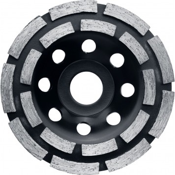 33381-115 | Чашка алмазная сегментная двухрядная, высота 22,2мм, 115мм, STAYER PROFESSIONAL-2