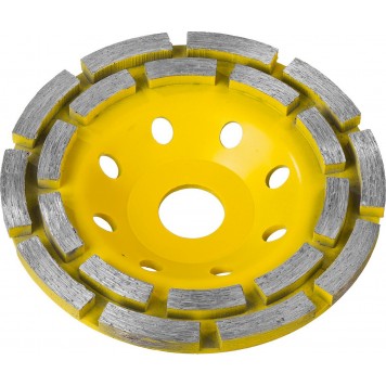 33381-125 | Чашка алмазная сегментная двухрядная, высота 22,2мм, 125мм, STAYER PROFESSIONAL-0