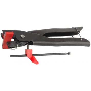 3352 | Плиткорез-щипцы с пластиковой губой и линейкой, 200 мм, РОССИЯ-0