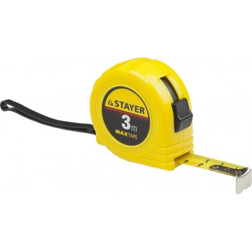 34014-03-16 | 3м / 16мм рулетка в ударопрочном корпусе из ABS, STAYER MAXTAPE-0