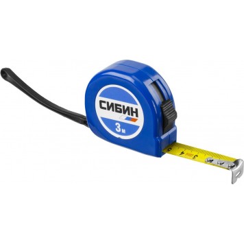34020-03-16 | 3м / 16мм рулетка в пластиковом корпусе, СИБИН-0