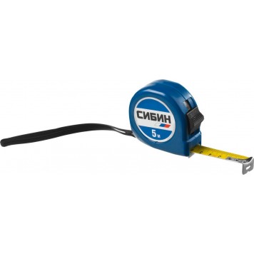 34020-05-19 | 5м / 19мм рулетка в пластиковом корпусе, СИБИН-0