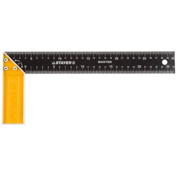 3430-30_z01 | Угольник столярный, стальное полотно, 300мм, STAYER MASTER-0