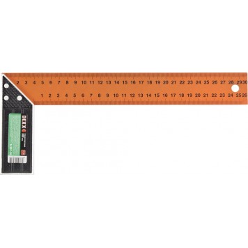 34307-30 | Угольник столярный, стальное полотно, 300мм, DEXX-0