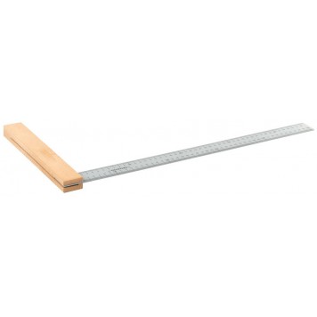 3433-50 | Угольник столярный с деревянным основанием, 500мм, STAYER-0