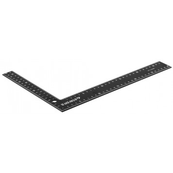 3435-30 | Угольник столярный стальной цельнометаллический, шкала: шаг 1 мм, крашенная, 300 х 200 мм, STAYER-0