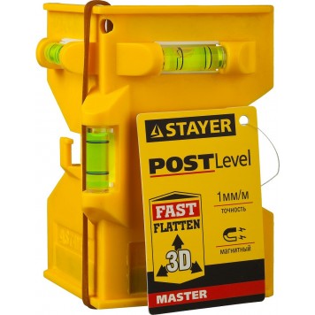 3456_z01 | Уровень углового типа магнитный, STAYER POST-LEVEL-1
