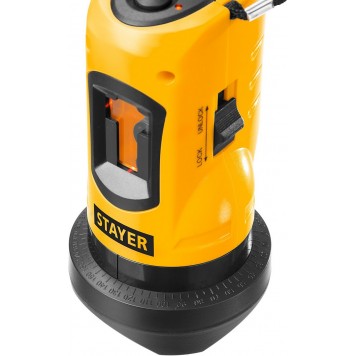 34960-H2 | Нивелир лазерный, 10м, точн. +/-0,5 мм/м, штатив, кейс, STAYER SLL-1-14