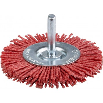 35161-050_z01 | Щетка дисковая для дрели, нейлоновая проволока с абразивным покрытием, 50мм, ЗУБР ЭКСПЕРТ-0