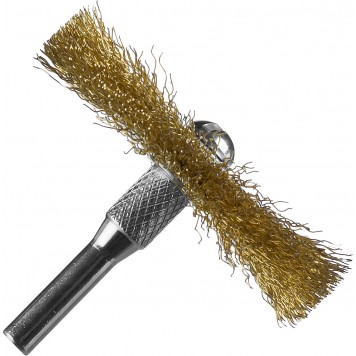 3521-H5_z02 | Набор щеток дисковых для дрели, витая стальная латунированная проволока 0,3мм, 5 шт, ЗУБР ПРОФЕССИОНАЛ-3