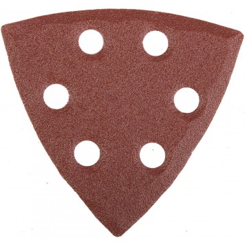 35460-080 | Треугольник шлифовальный универсальный на велкро основе, 6 отверстий, Р80, 93х93х93мм, 5шт, STAYER MASTER-0