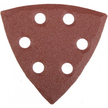 35460-120 | Треугольник шлифовальный универсальный на велкро основе, 6 отверстий, Р120, 93х93х93мм, 5шт, STAYER MASTER-0