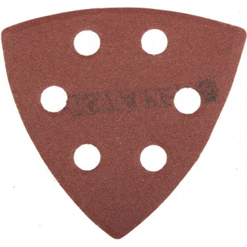 35460-180 | Треугольник шлифовальный универсальный на велкро основе, 6 отверстий, Р180, 93х93х93мм, 5шт, STAYER MASTER-0