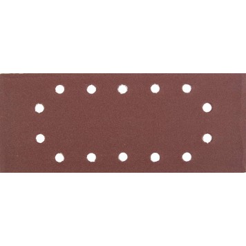 35469-320 | Лист шлифовальный универсальный на зажимах, 14 отверстий по периметру, для ПШМ, Р320, 115х280мм, 5шт, STAYER MASTER-0