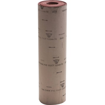 3550-020_z01 | 14А 20-H (P70), 800 мм рулон шлифовальный, на тканевой основе, водостойкий, 30 м, БАЗ-0