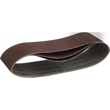 35541-150 | 75х457 мм, P150, лента шлифовальная, для ЛШМ, 3 шт., ЗУБР МАСТЕР-0