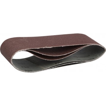 35542-080 | 75х533 мм, P80, лента шлифовальная, для ЛШМ, 3 шт., ЗУБР МАСТЕР-0