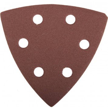 35583-320 | Треугольник шлифовальный универсальный на велкро основе, 6 отверстий, Р320, 93х93х93мм, 5шт, ЗУБР МАСТЕР-0