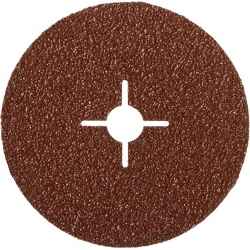 35585-125-024 | Круг шлифовальный фибровый, для УШМ, P24, 125х22мм, 5 листов, ЗУБР ПРОФИ-0