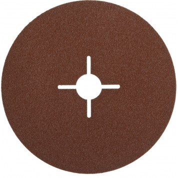 35585-180-080 | Круг шлифовальный фибровый, для УШМ, P80, 180х22мм, 5 листов, ЗУБР ПРОФИ-0