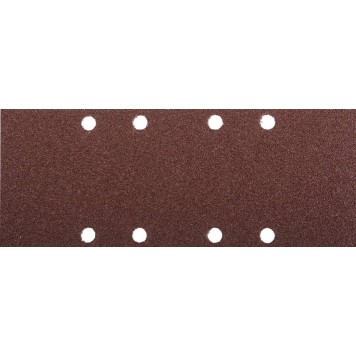 35591-080 | Лист шлифовальный 8 отверстий, для ПШМ на зажимах, Р80, 93х230мм, 5шт, ЗУБР МАСТЕР-0