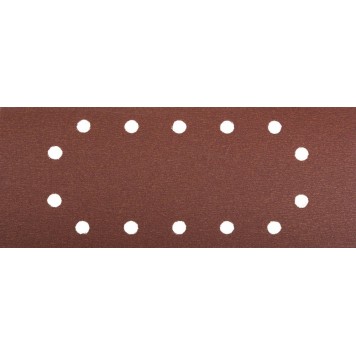 35594-180 | Лист шлифовальный 14 отверстий, для ПШМ на зажимах, Р180, 115х280мм, 5шт, ЗУБР МАСТЕР-0