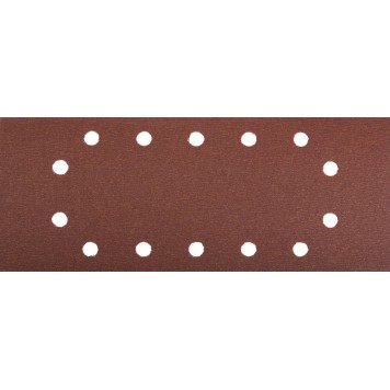 35594-320 | Лист шлифовальный 14 отверстий, для ПШМ на зажимах, Р320, 115х280мм, 5шт, ЗУБР МАСТЕР-0