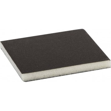 35614-320 | Губка шлифовальная двухсторонняя, мягкий поролон, Р320, 123х98х12мм, ЗУБР МАСТЕР-0