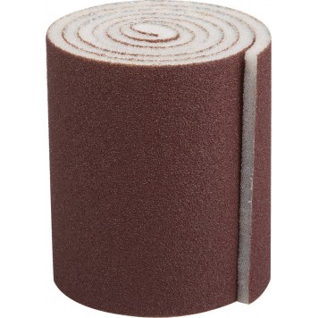 35621-080 | Бобина поролоновая с абразивным покрытием, Р80, 93х5х1000мм, ЗУБР МАСТЕР-0