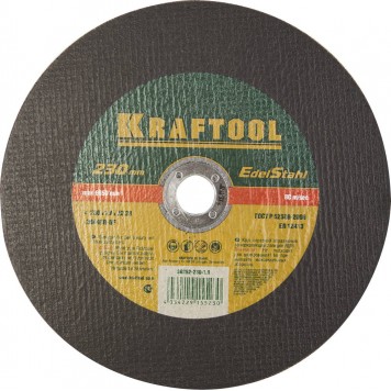 36252-230-1.9 | Круг отрезной по нерж стали, 230x1,9x22,23мм, KRAFTOOL-0