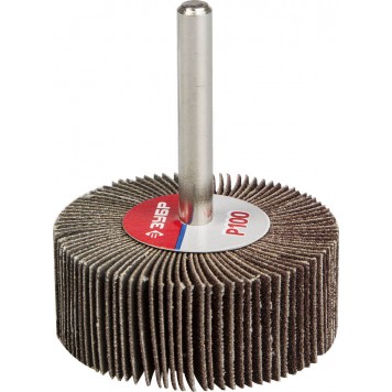 36601-100 | Круг шлифовальный веерный лепестковый, на шпильке, тип КЛО, зерно-электрокорунд нормальный, P100, 20х50мм, ЗУБР МАСТЕР-0