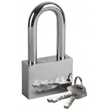 3710-60-1 | Замок навесной, стальной корпус, закаленная удлиненная дужка, 60мм, ЗУБР МАСТЕР-0