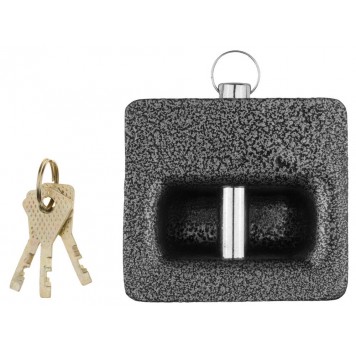 3720-10_z01 | Замок навесной повышенной защищенности, дисковый механизм секрета, ключ 7 PIN, 85х80мм, ЗУБР МАСТЕР-1