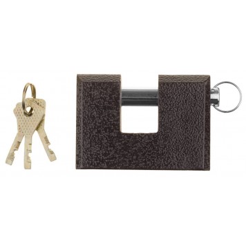 3720-3_z01 | Замок навесной усиленный, дисковый механизм секрета, ключ 7 PIN, дужка d-14мм, 90мм, ЗУБР МАСТЕР-1