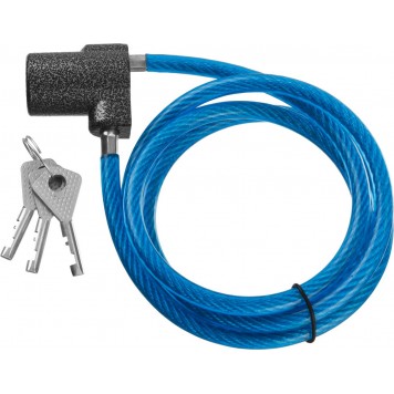37220-6-02 | Замок тросовый, длина троса - 1260мм, дисковый механизм секрета, ВС2-6А-02, РОССИЯ-0