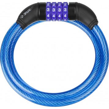 37262-120 | Замок тросовый, кодовый, с изменяемым кодом, длина троса - 1200мм, d 10мм, ЗУБР ПРОФЕССИОНАЛ-0