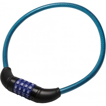 37262-65 | Замок тросовый, кодовый, с изменяемым кодом, длина троса - 650мм, d=10мм, ЗУБР ЭКСПЕРТ-0