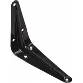 Уголок-кронштейн 100х75мм, черный, STAYER 37400-4