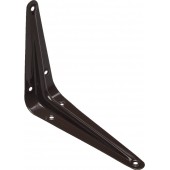 Уголок-кронштейн 125х100мм, коричневый, STAYER 37401-3