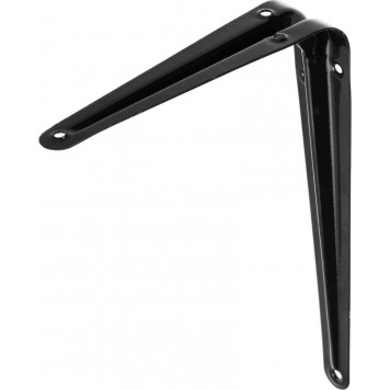 37403-4 | Уголок-кронштейн 200х150мм, черный, STAYER MASTER-0