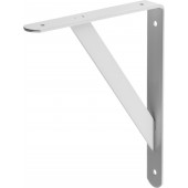 Уголок-кронштейн усиленный, 250х200х30х4мм, белый, STAYER 37421-1