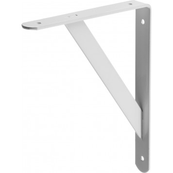 37421-1 | Уголок-кронштейн усиленный, 250х200х30х4мм, белый, STAYER MASTER-0
