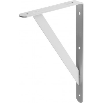 37422-1 | Уголок-кронштейн усиленный, 300х200х30х4мм, белый, STAYER MASTER-0