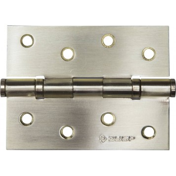 37601-100-3 | Петля универсальная 2 подшипника, цвет мат. латунь (SB), с крепежом, 100х75х2,5мм, 2 шт, ЗУБР ЭКСПЕРТ-0