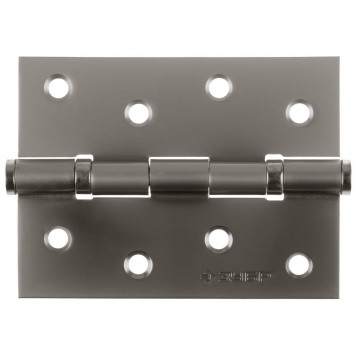 37601-100-4 | Петля универсальная 2 подшипника, цвет мат. никель (PN), с крепежом, 100х75х2,5мм, 2 шт, ЗУБР ЭКСПЕРТ-0