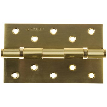 37601-125-3 | Петля универсальная 2 подшипника, цвет мат. латунь (SB), с крепежом, 125х75х2,5мм, 2 шт, ЗУБР ЭКСПЕРТ-0