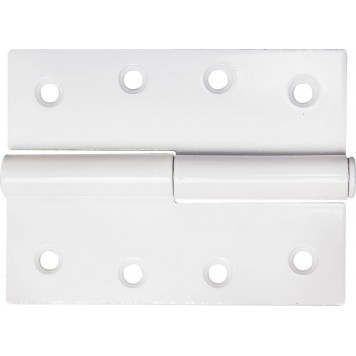 37613-100-2L | Петля дверная разъемная, цвет белый, левая, 100мм, STAYER MASTER-0