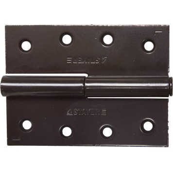 37613-100-3L | Петля дверная разъемная, цвет коричневый, левая, 100мм, STAYER MASTER-0